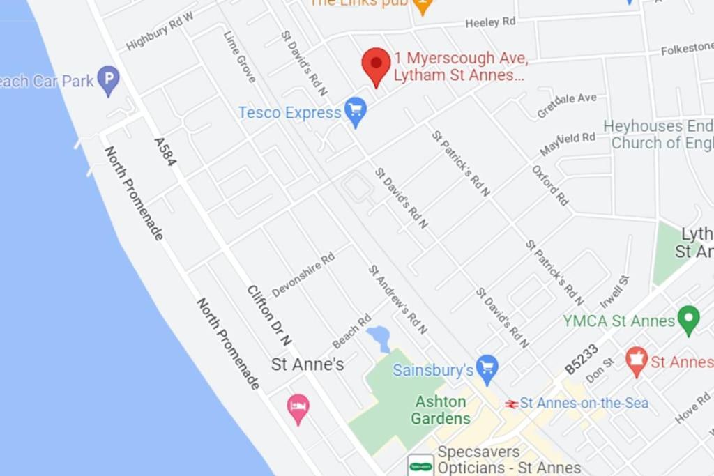 2 Bed Sleeps 6 Beach Retreat St Annes On Sea Villa Литам Сент Аннс Екстериор снимка